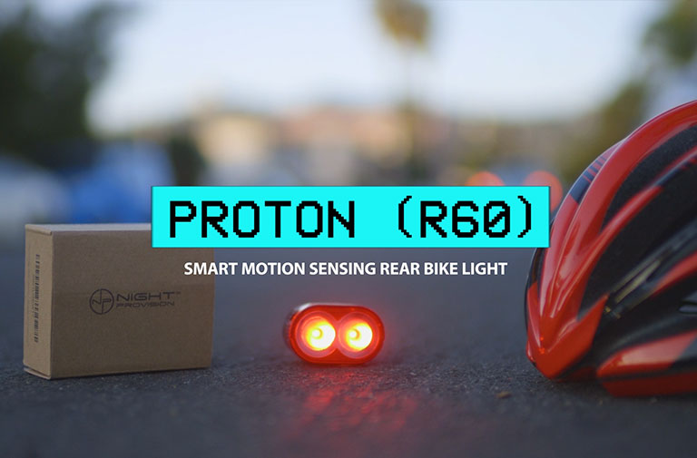 Best Kickstarter VIdeo Production Smart Bicycle Light Night Provision Proton R60 Thumbnail